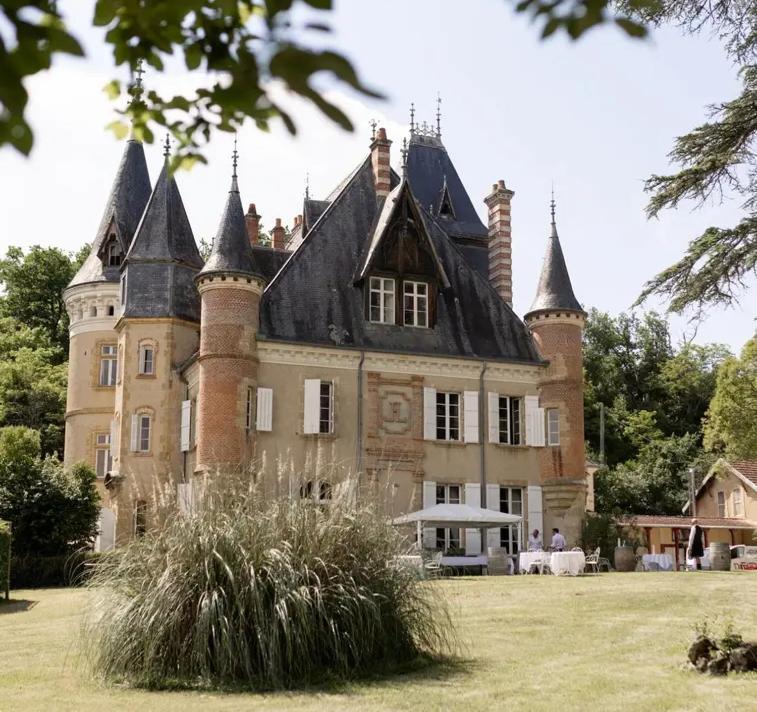 Camping Et Hotel Chateau Du Haget Montesquiou 外观 照片